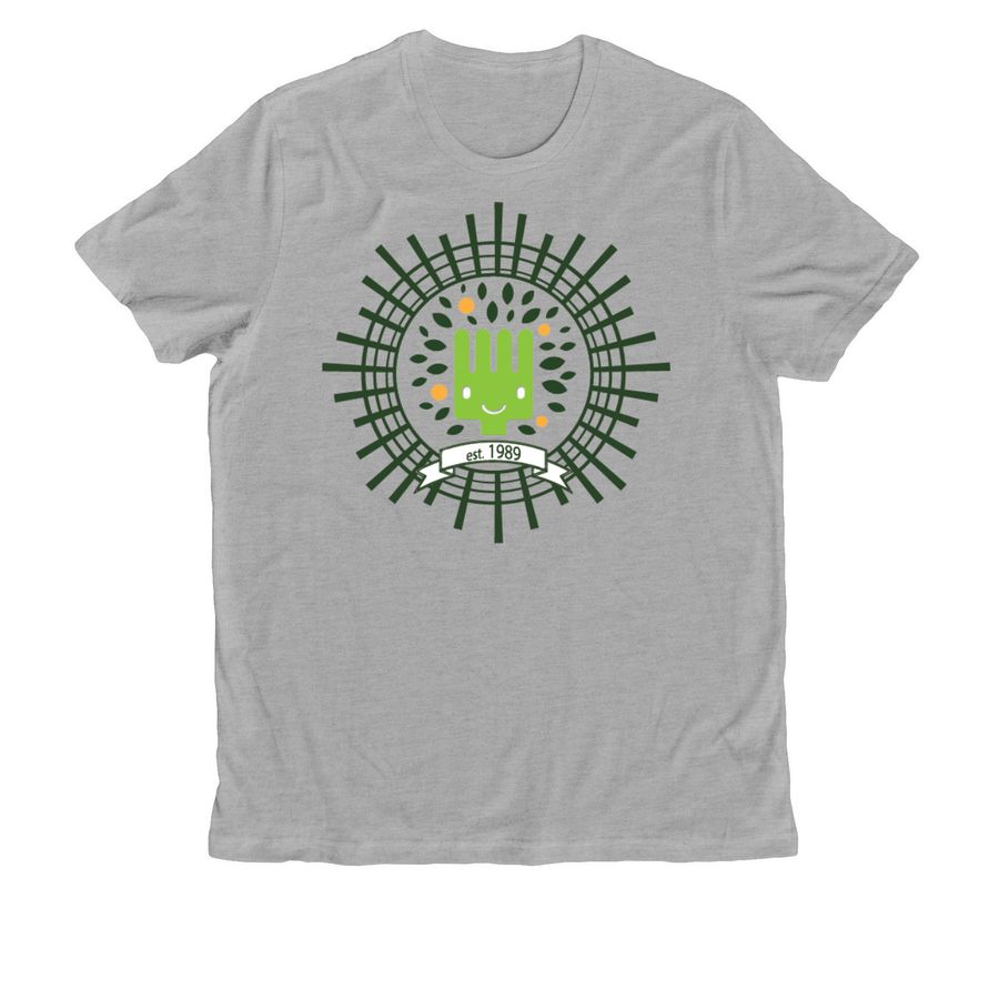 Just Forky (no BGC)!, a Granite Grey Heather Allmade Organic Cotton Unisex Tee