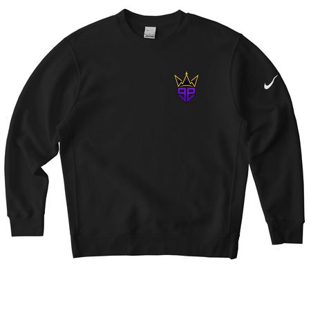 99ELITE LAUNCH SWEATSHIRT, a Black Nike Club Fleece Crewneck Sweatshirt