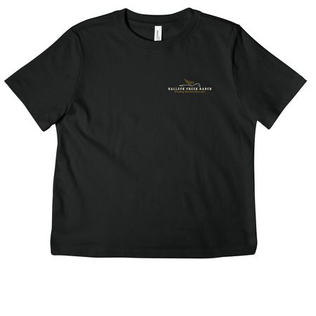 HCR - One Living System Tees & Tops, a Vintage Black Women's Heavyweight Tee