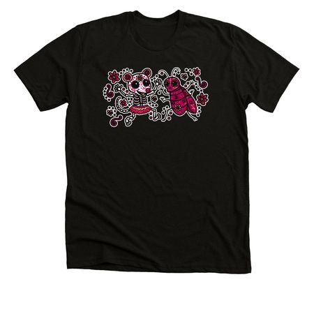 The Possum and The Cockroach, a Solid Black Blend Premium Unisex Tee