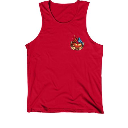 Unforgettable&nbsp;, a Red Premium Cotton Tank