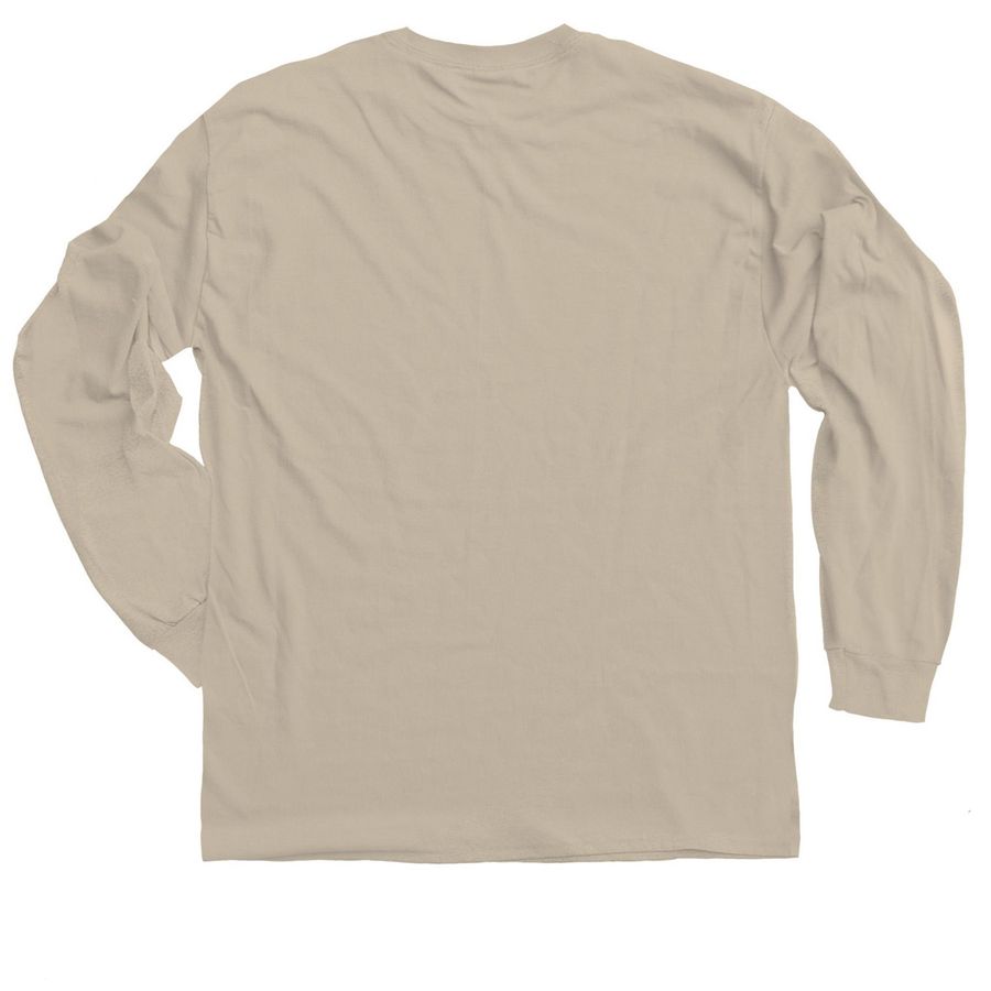 PURIFICATION, a Sand Classic Long Sleeve Tee (back-view)