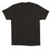 Pounders, a Black Premium Cotton Tee (back-view)