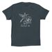SoCal Flora + Fauna, a Dark Grey Premium Cotton Tee