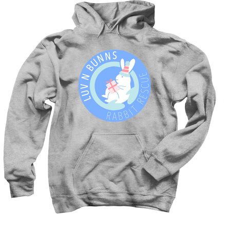 Hoppy Birthday!, a Sport Grey Pullover Hoodie