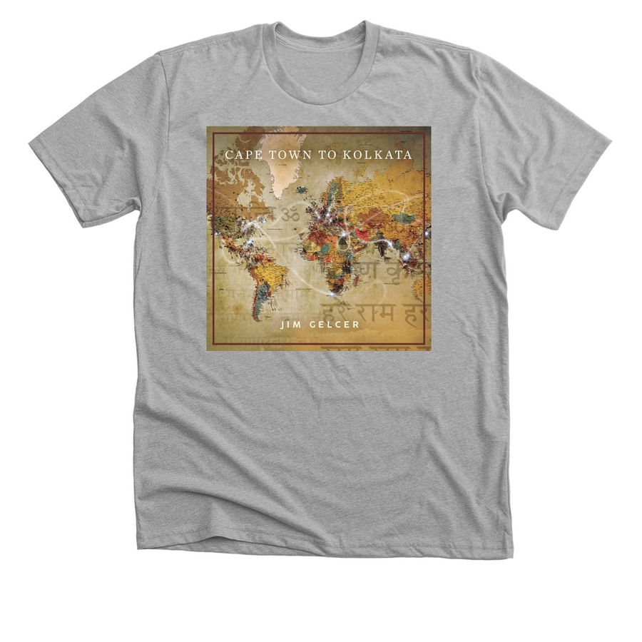 Cape Town To Kolkata, a Athletic Heather Premium Unisex Tee