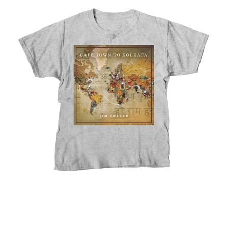 Cape Town To Kolkata, a Sport Grey Youth Unisex Tee