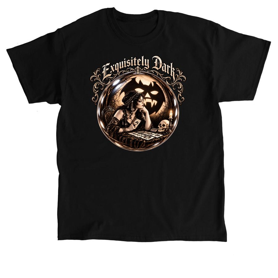 The Dark Foretold, a Black Classic Unisex Tee