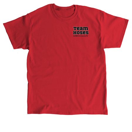 Team Hoses, a Red Classic Unisex Tee