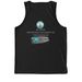 25th Anniversary Ts #1: Pyr Protection Army, a Deep Black Allmade Eco Triblend Tank (back-view)