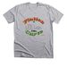 Flatten the Kitten Curve, a Athletic Heather Premium Unisex Tee