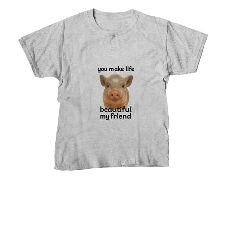 Beautiful life MPFL, a Sport Grey Youth Unisex Tee