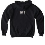 The Rev?y Haiti Worship Center&nbsp;, a Black Softstyle Youth Pullover Hoodie (back-view)