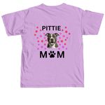 Mother's Day Shirts, a Neon Violet Comfort Colors Unisex Tee (back-view)