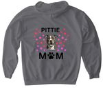 Mother's Day Shirts, a Charcoal Gildan Softstyle Pullover Hoodie (back-view)