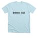 Estamos Aqu? adults, a Heather Ice Blue Premium Unisex Tee
