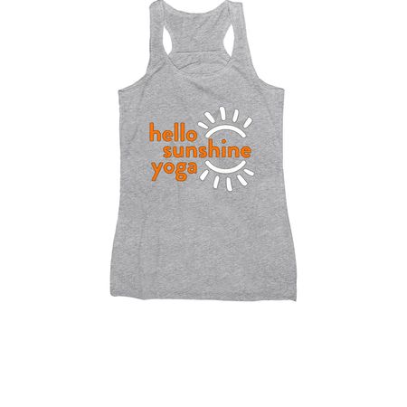 Halloween Logo, a Athletic Heather Women's Racerback