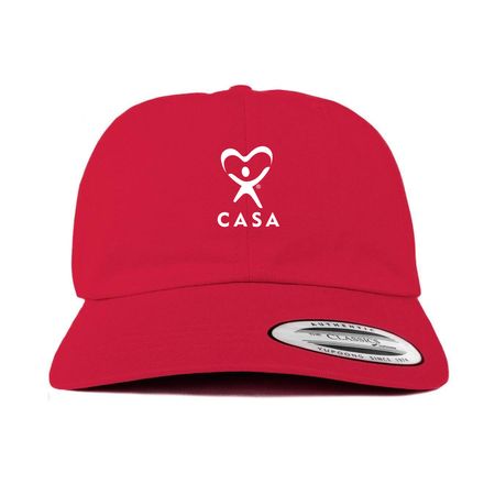 CASA hat, a Cranberry Printed Classic Baseball Cap