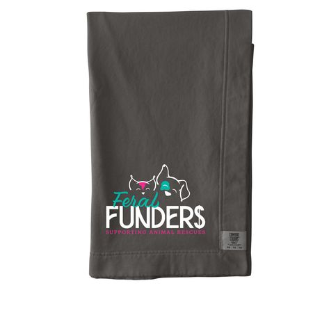 Funderwear Blanket, a Pepper Comfort Colors Blanket