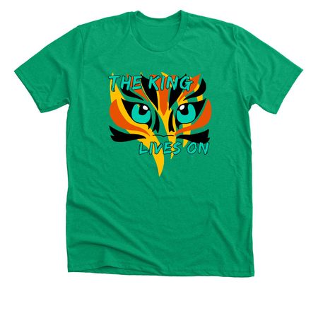 The King Lives On, a Heather Kelly Premium Unisex Tee