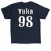 Hykuzia: Yuka (Dark ver.), a Navy Classic Unisex Tee (back-view)