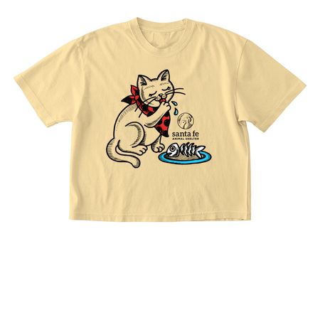Lunch Time Crop Top, a Butter Comfort Colors Boxy Tee