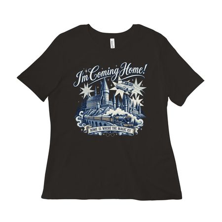 Home, a Black Women?s Relaxed Cotton Tee