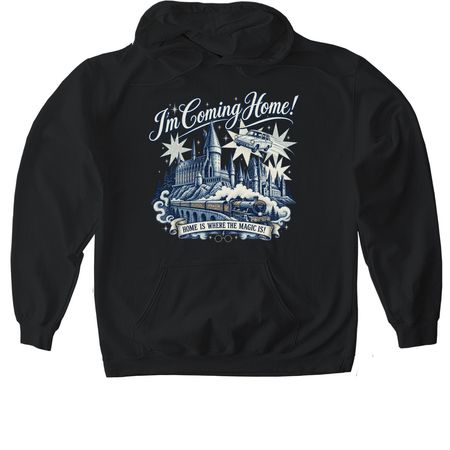 Home, a Black Gildan Softstyle Pullover Hoodie