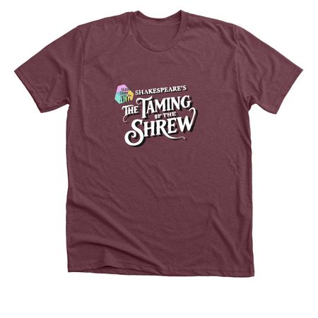 UPDATED! ToS Title Shirts, a Heather Maroon Premium Unisex Tee