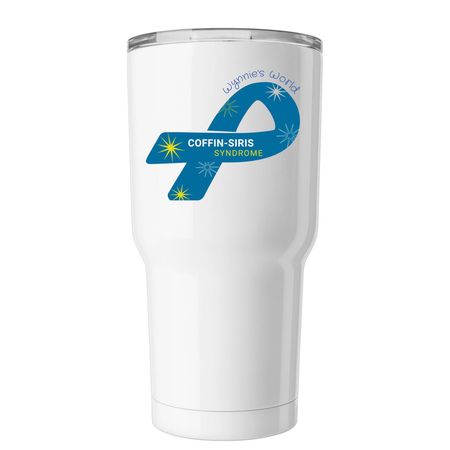 CSS/Wynnie's World tumbler, a White Insulated Tumbler