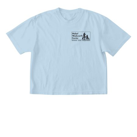 LGBTQIA+ Abortion Venn Diagram (see back), a Chambray Comfort Colors Boxy Tee