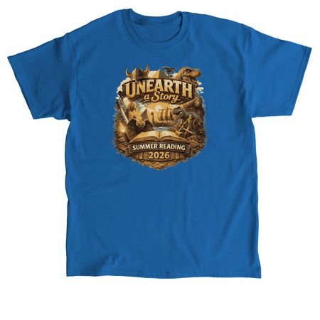 Unearth a Story, a Royal Classic Unisex Tee