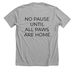 Help Us Give Homeless Pets a Second Chance!&nbsp;, a Athletic Heather Premium Unisex Tee (back-view)