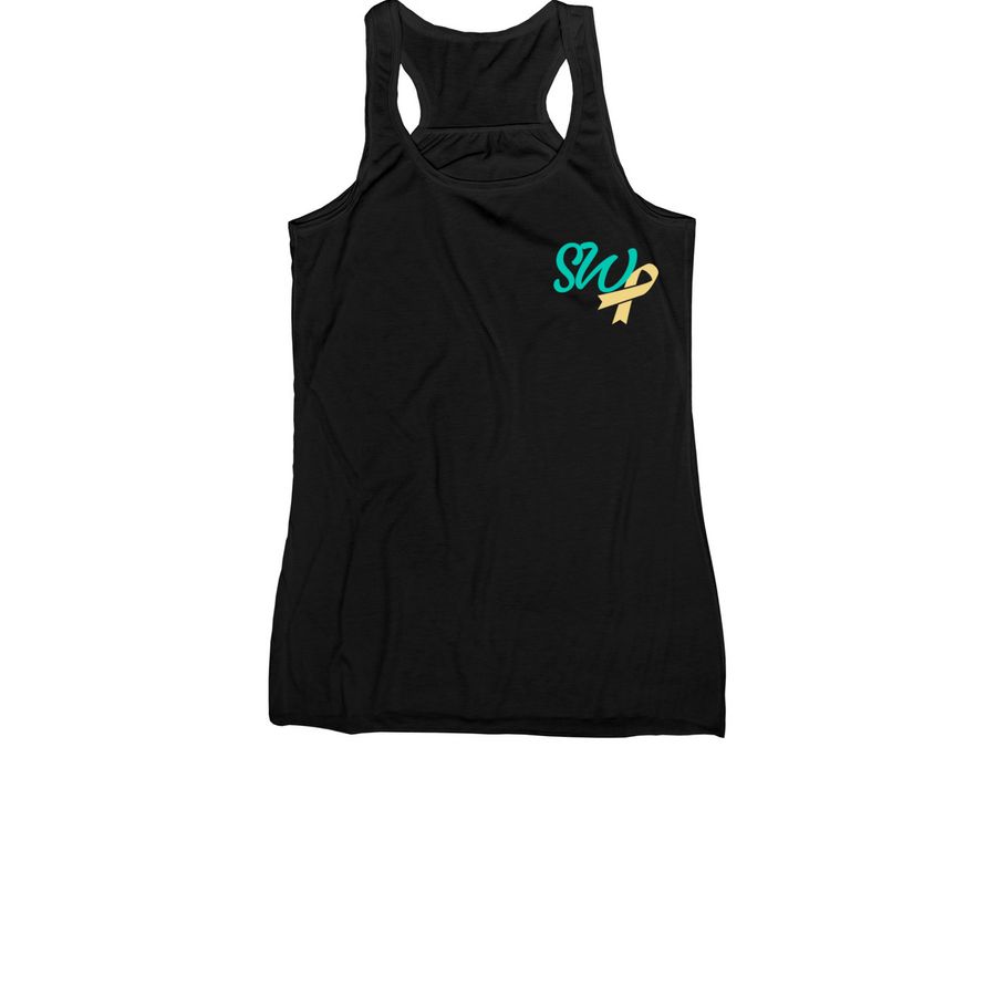 Childhood Cancer Awareness, a Black Women's Racerback