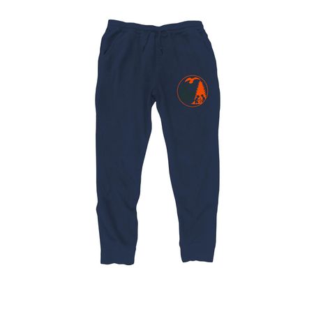 FMS Sweatpants & Joggers, a Classic Navy Midweight Fleece Joggers