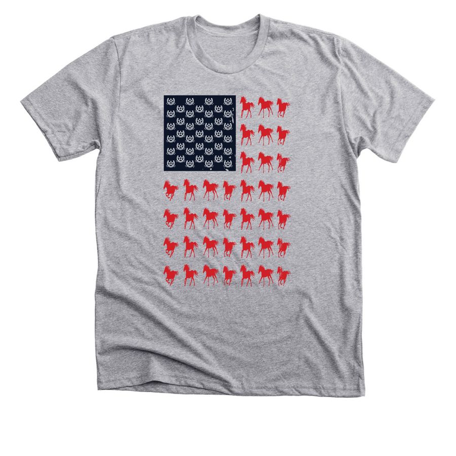 Hope Equine Rescue Enrichment Fundraiser, a Athletic Heather Premium Unisex Tee
