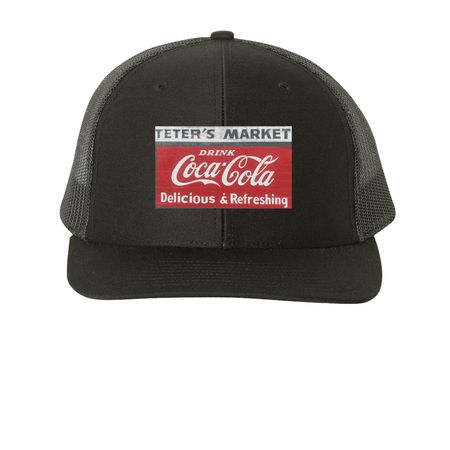 Official Teter?s Merch, a Black Printed Snapback Trucker Cap