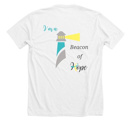 I'm a Beacon Bravo, a Solid White Blend Premium Unisex Tee