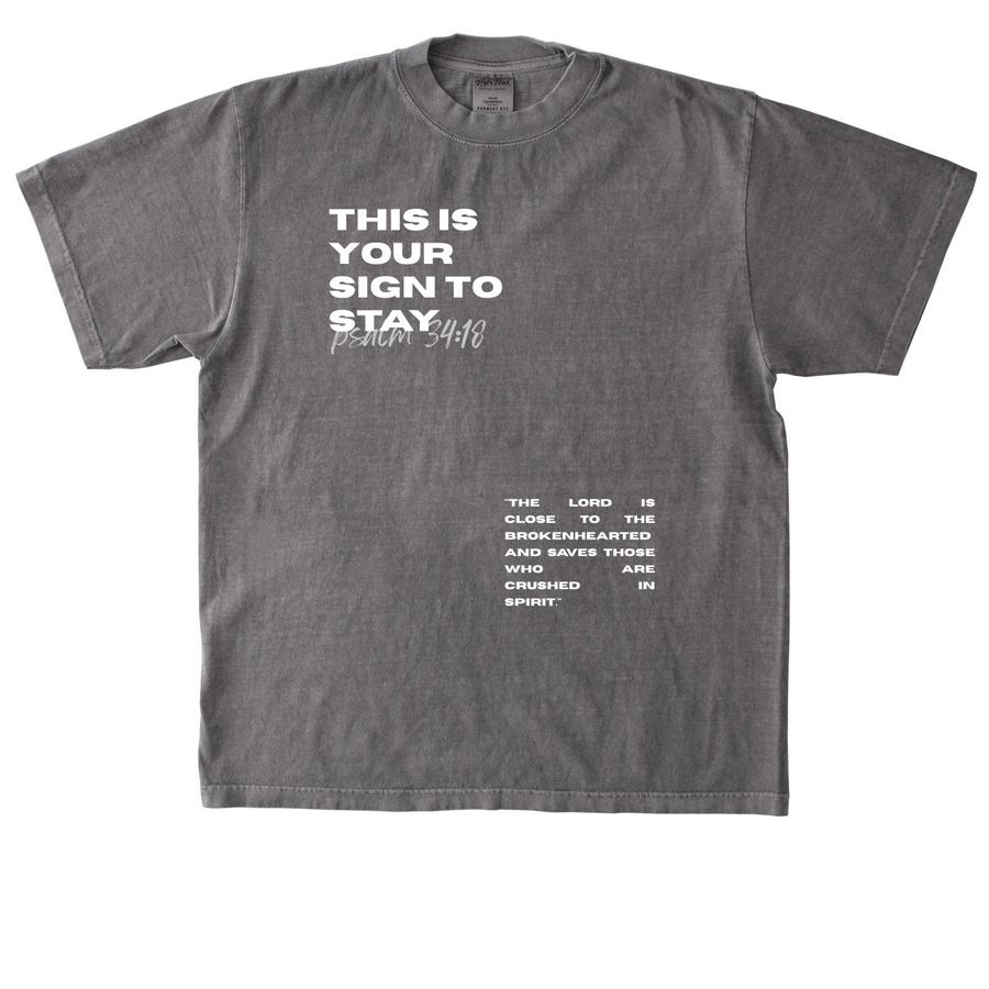 Promised Land Apparel, a Cement Heavyweight Garment Dye Tee
