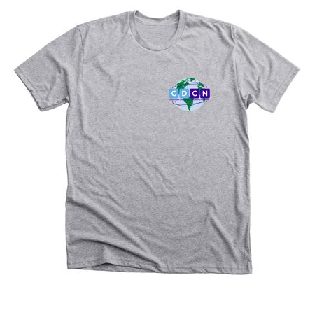World CD Day 2025, a Athletic Heather Premium Unisex Tee