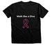 Eva's Divas, a Black Heather Premium Unisex Tee (back-view)
