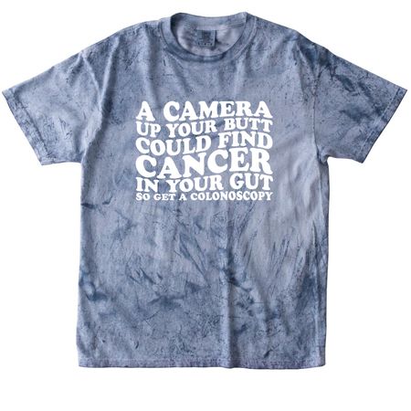 Butt Stuff Saves Lives, a Ocean Comfort Colors Colorblast Tee