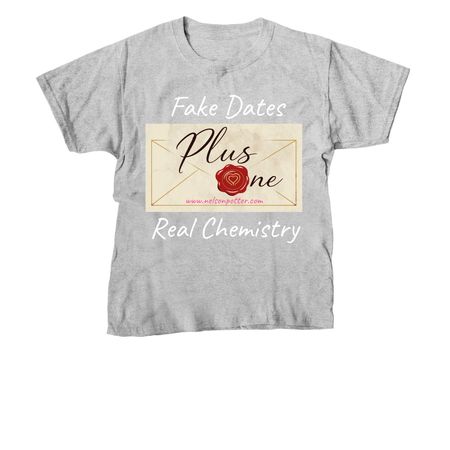 Plus One Tee, a Sport Grey Youth Unisex Tee