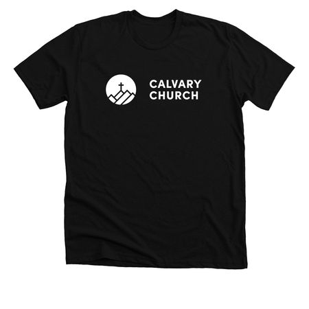Calvary Church T-Shirt & Sweatshirts, a Solid Black Blend Premium Unisex Tee
