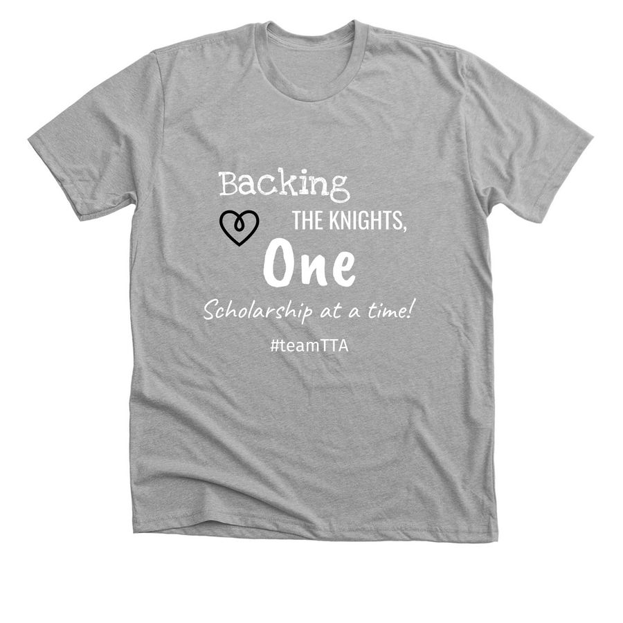TTA Scholarship T-shirt, a Athletic Heather Premium Unisex Tee