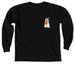 LHK9 Halloween Merch, a Black Comfort Colors Long Sleeve Tee