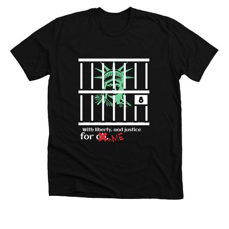 Freedom First&nbsp;, a Solid Black Blend Premium Unisex Tee