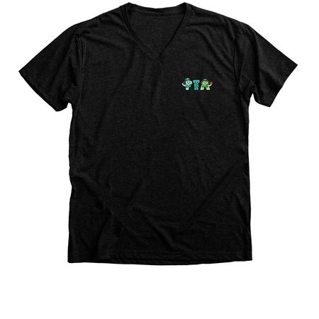 PTA Girl Scounts, a Black Heather Premium V-Neck Tee