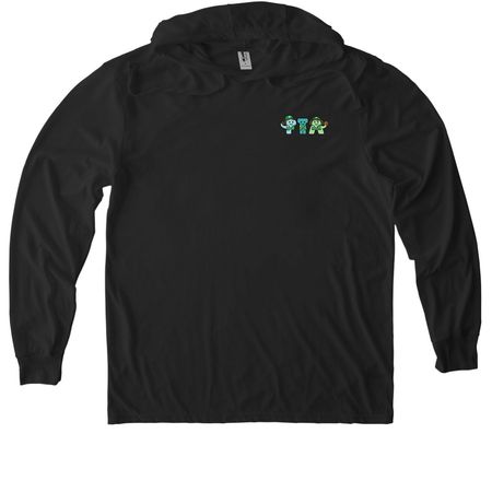 PTA Girl Scounts, a Space Black Allmade Eco Triblend Hoodie Tee