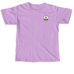 Second Baptist 2026, a Neon Violet Comfort Colors Unisex Tee (back-view)